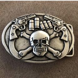 Bad Boy Metal Belt Buckle