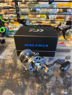 (Murrieta) new Daiwa Saltiga 2 speed 40 salt water fishing reel.