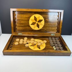 Wooden Backgammon Set