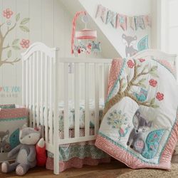 Levtex Baby CRIB Nursery Bedding Set Unused 