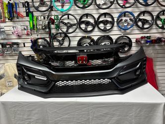 2016-2021 Honda Civic Type R style Bumper  Fits 2dr. 4dr and hatchback (Won’t fit Real Type R)   New