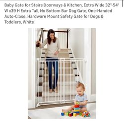New extra wide baby gate 32-54x39