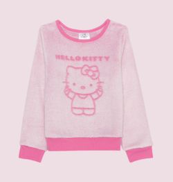 Girls Hello Kitty Long-Sleeve Debossed sweatshirt size 2t