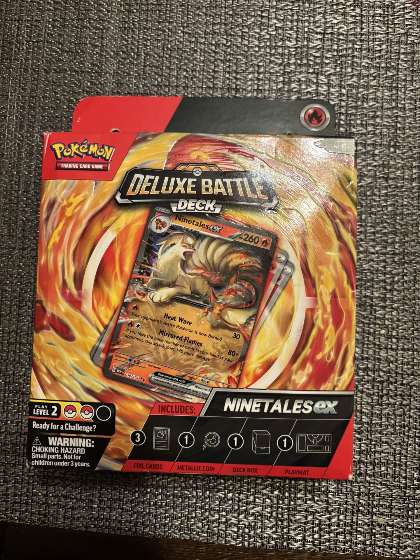 Ninetales Ex Deluxe Battle Deck