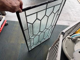 Leaded Glass Window Panel
