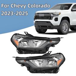Fits 2023-2024 Chevrolet Colorado WT/LT/Trail Boss Halogen Headlamps Left and Right Brand New still in the box D809