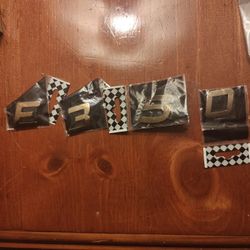 Mercedes E350 4matic Trunk Badges