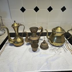 Middle East brassware