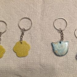 Resin Keychains 