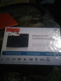 Wireless AC750 Dual Band Cloud Router
