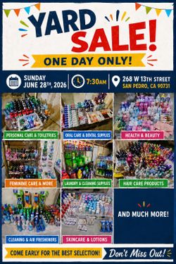 Yard Sale San Pedro