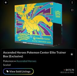 Ascended Heroes Pokemon Center (PKC) ETB