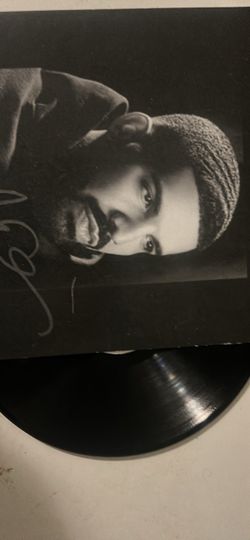 Signed Vinyl Record with Album Cover