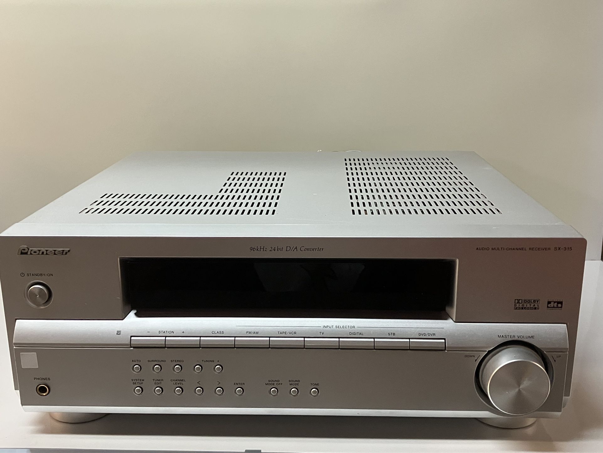 PIONEER SX-315 5.1 Surround Sound 600W Home Stereo AM-FM Receiver
