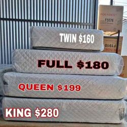 NEW MATTRESS IN STOCK IN ALL SIZES 
