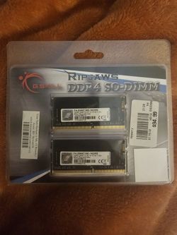 Laptop RAM 8gb x 2 Ripjaws DDR4 2666HZ