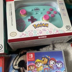Nintendo Switch Games And Controllers 
