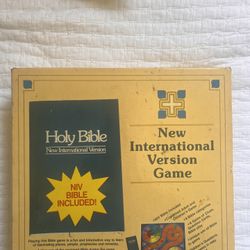 Vintage New International Version Bible Board Game