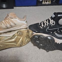 Nike Huarache 3 & Adidas Afterburner 6 Cleats