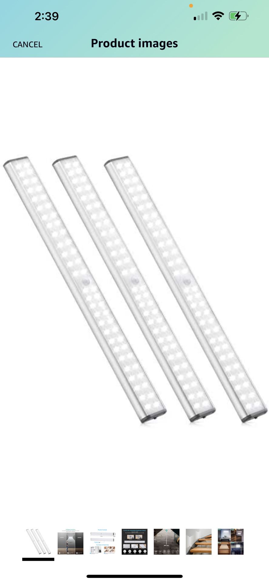 NEW…52 LED Closet Light, Under Cabinet