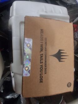 MTG Secret Lair Commander Deck Heads I Win Tails You Lose