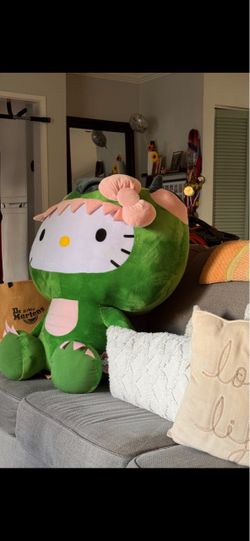 3 feet giant hello kitty dinosaur new with tag