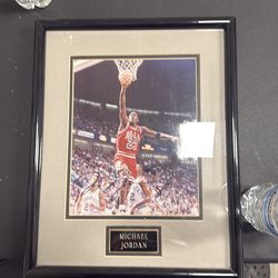 Signed Michael Jordan