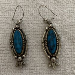 1970s Vintage South Western Style Earrings (2) Pairs