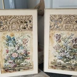 FLORAL CAFE OIL PAINTINGS 