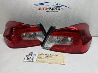 2015 - 2021 SUBARU WRX STI SET LEFT & RIGHT HALOGEN W/ LED TAIL LIGHT OEM AY82353