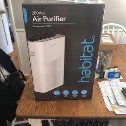 Habitat Air Purifier Covers Up To 280 Feet Model Number 280 A ( E )