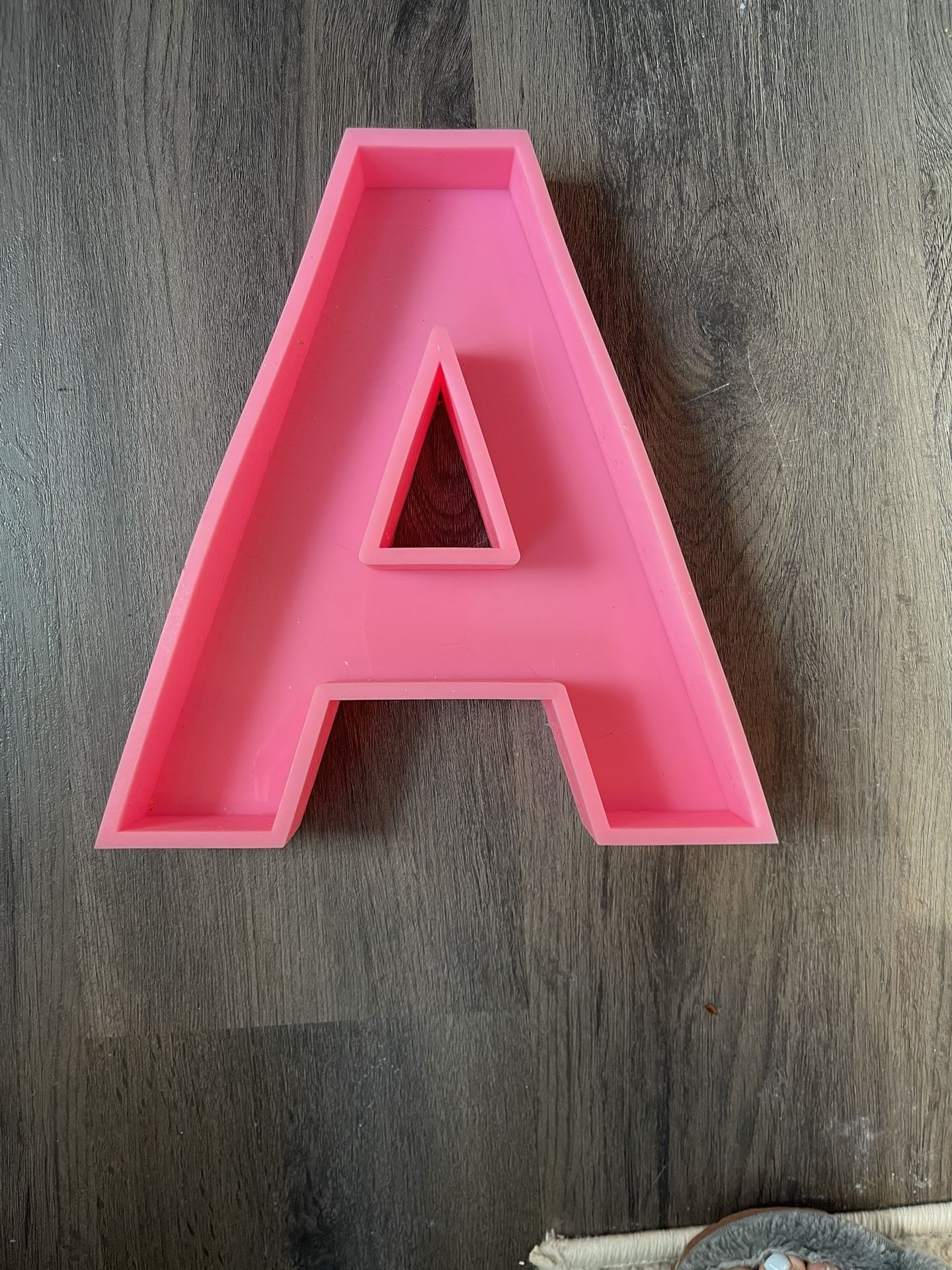 Silicone Letter Mold