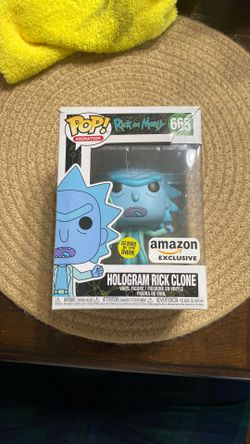 POP: Animation Hologram Rick Clone GITD Amazon Exclusive