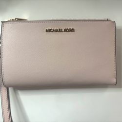 Michael Kors Pink Wristlet Purse