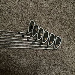 Wilson Cavity Back Irons+ NIKE PW AND HOPKINS 58*