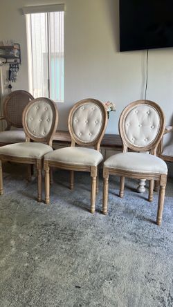 Three chairs