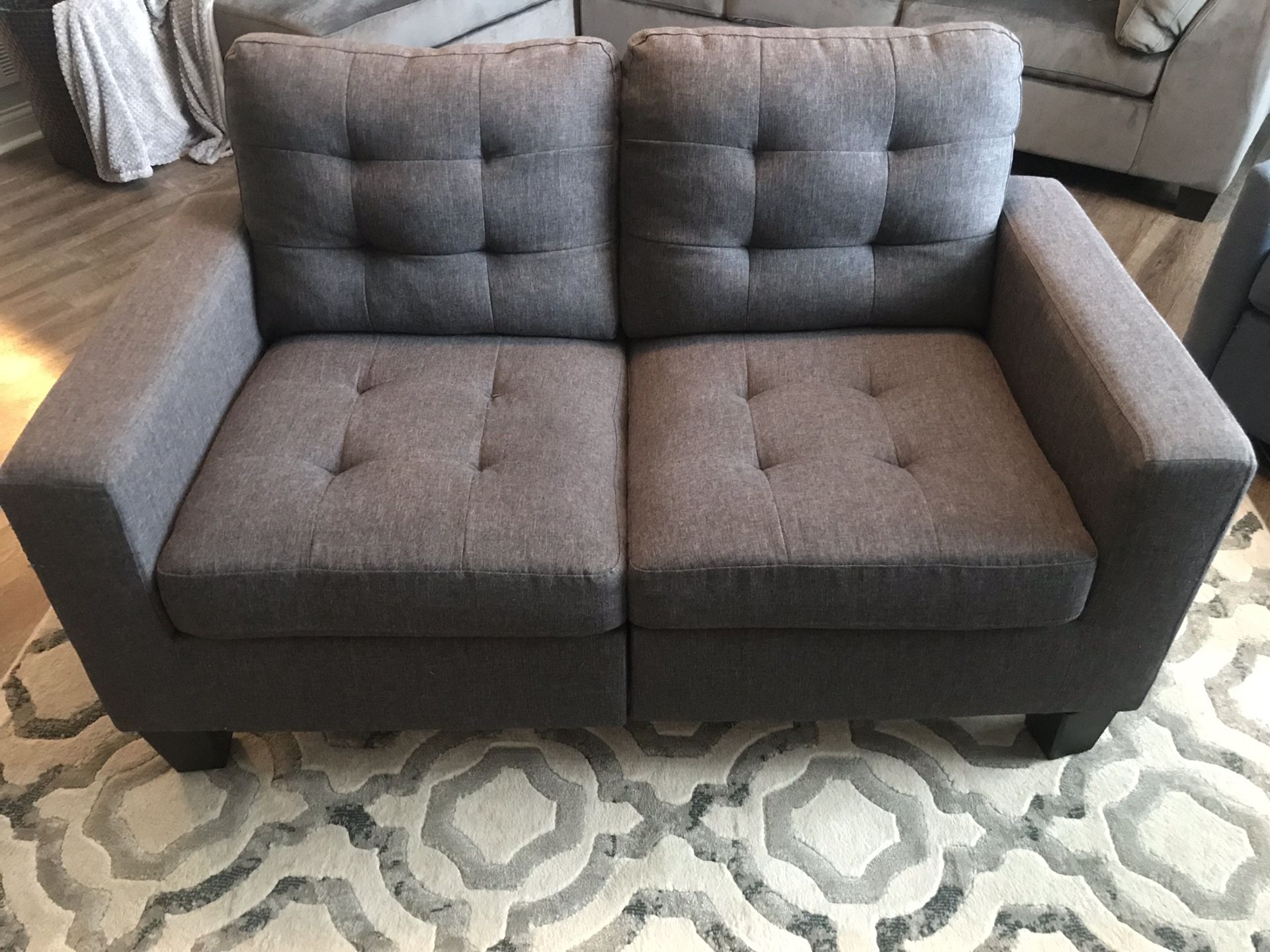 Grey Apartment Sofa