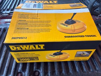 Like New Open Box 12 in. Rotating Driveway and Sidewalk Surface Cleaner Pressure Washer Attachment (3000 PSI MAX)