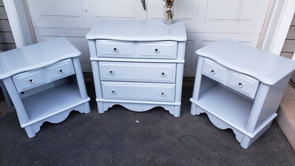 Dresser and Nightstands