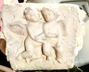 Nice 4 sided cherub planter