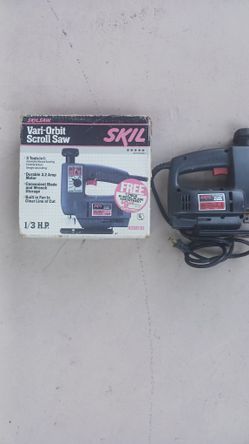 Skil vari orbit scroll saw
