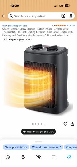 Ceramic heater