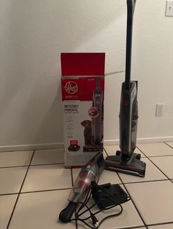 Hoover ONEPWR Battery Operated Vacuum Cleaner Also Comes With Small Handheld Vacuum