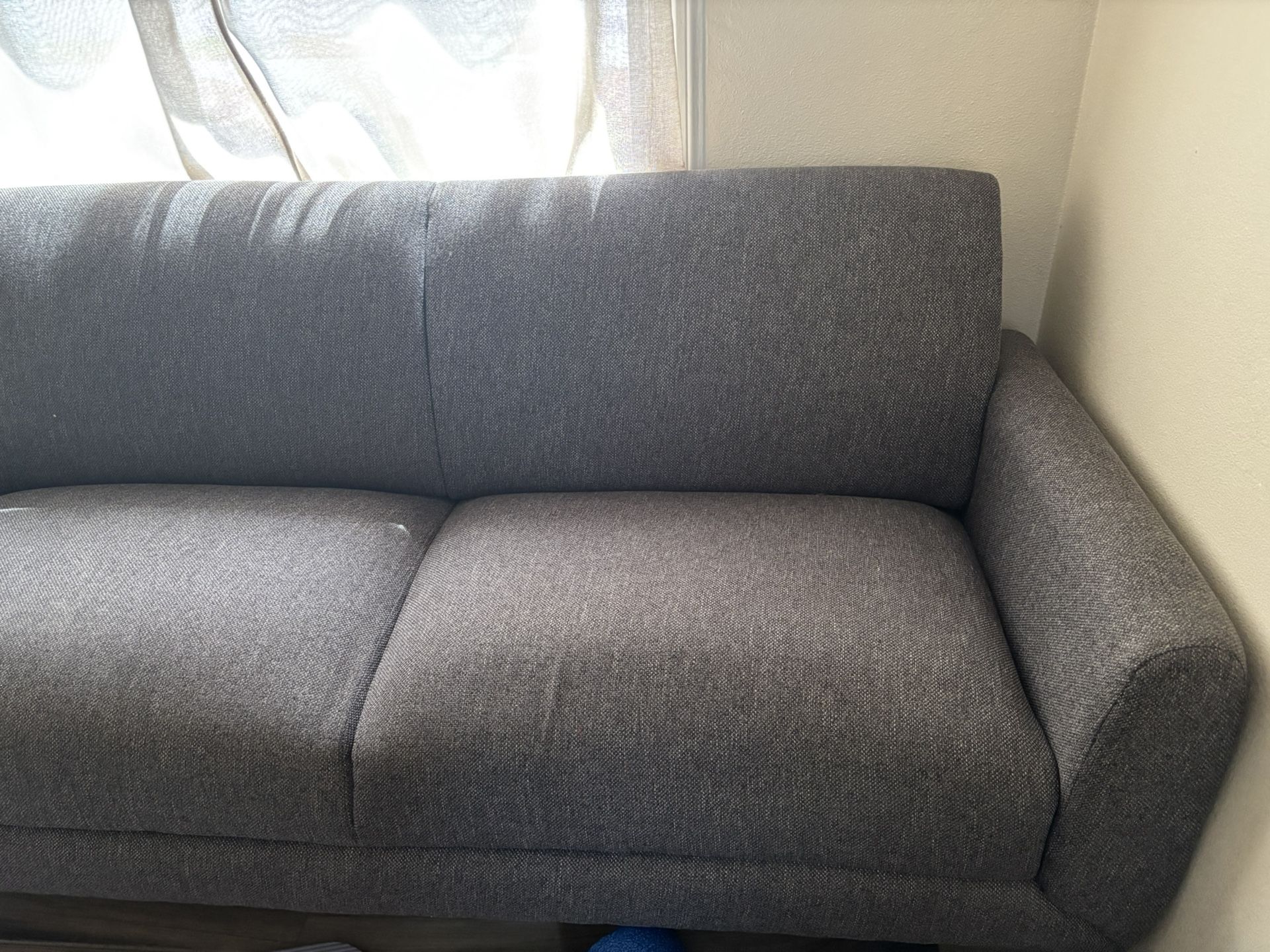 Grey couches