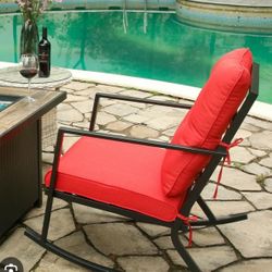 brand new patio rocking chairs set 2 pcs