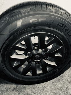 Tacoma tire with rims