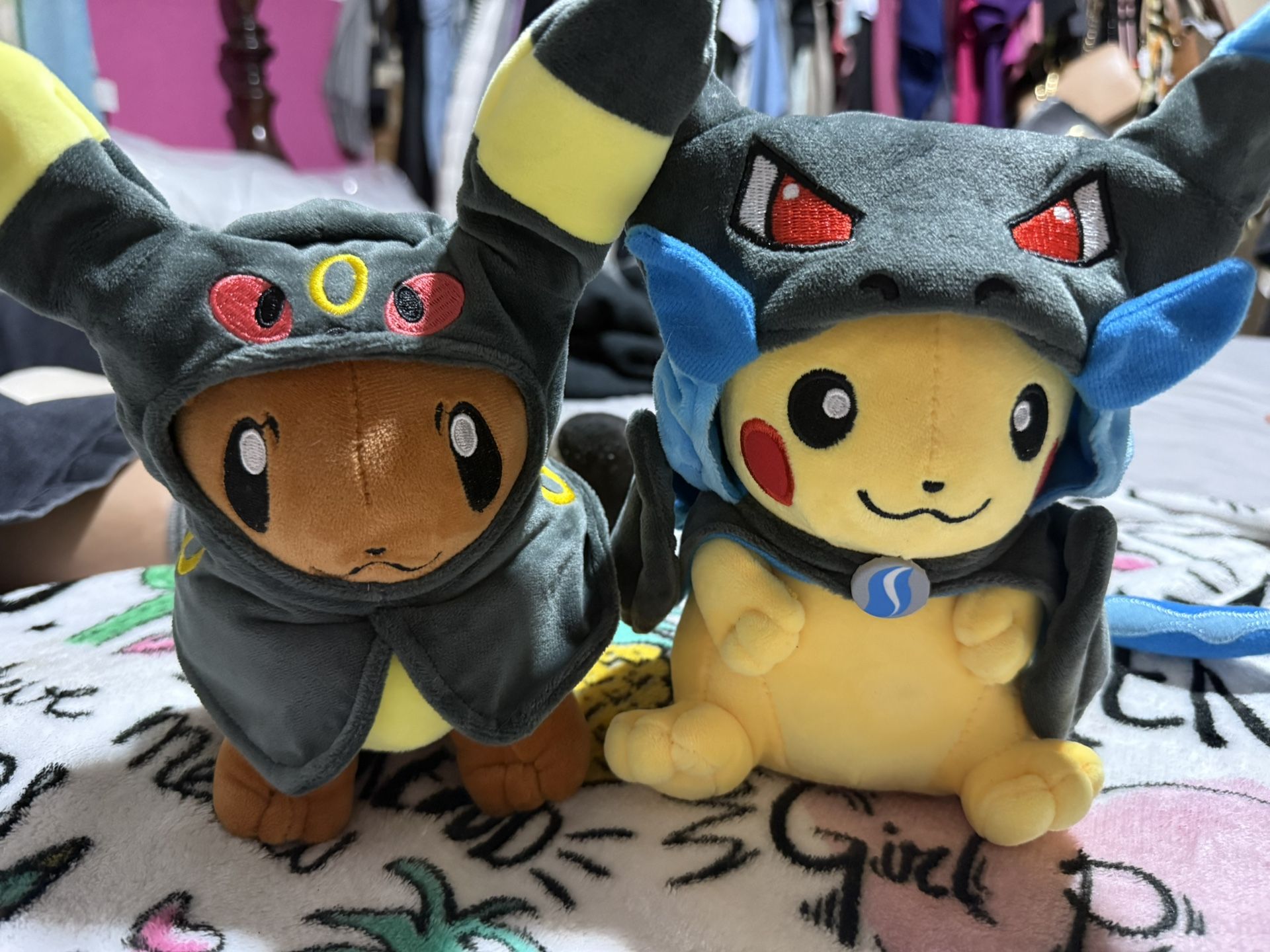 Pokémon plushies 