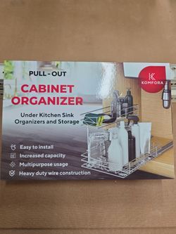 Komfora Pull-Out Under Sink Cabinet Organizer
