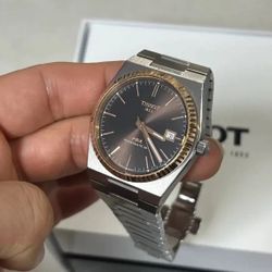 Tissot PRX Powermatic 80 Steel & 18K Gold Bezel 40mm Men's Watch T(contact info removed)100