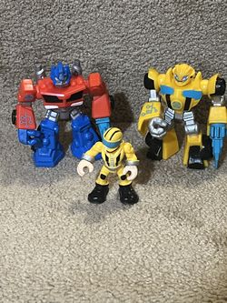 Hasbro Playskool Transformers Rescue Bots Optimus Prime & Bumble Bee (3) Pack
